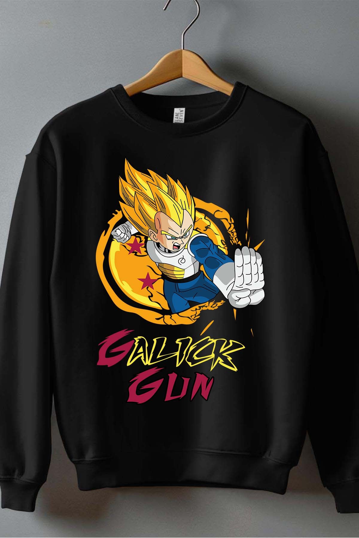 COULEUR:Noir|Sweat Col Rond Homme | Dragon BZ 2 Noir