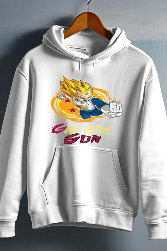 COULEUR:Blanc|Sweat Capuche Garçon | Dragon BZ 2 Blanc