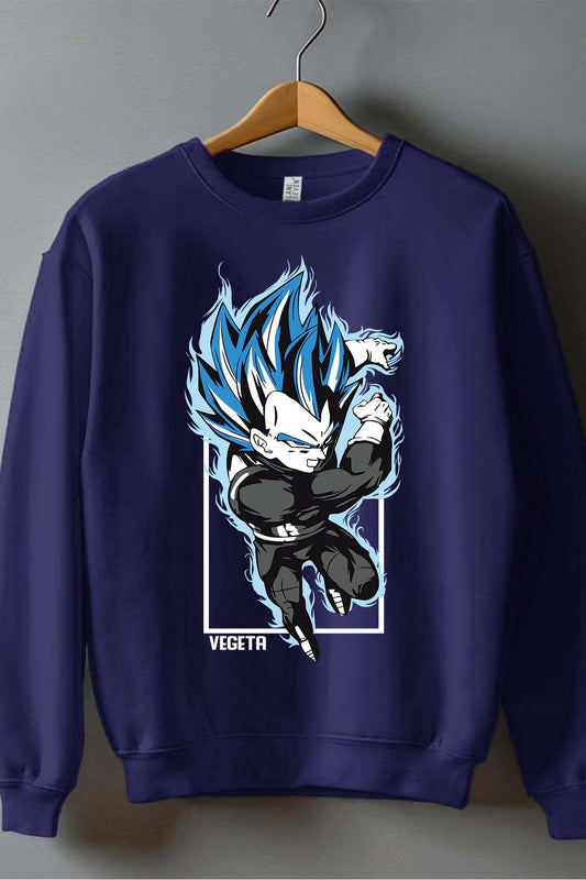 COULEUR:Marine|Sweat Col Rond Garçon | Dragon BZ 3 Marine