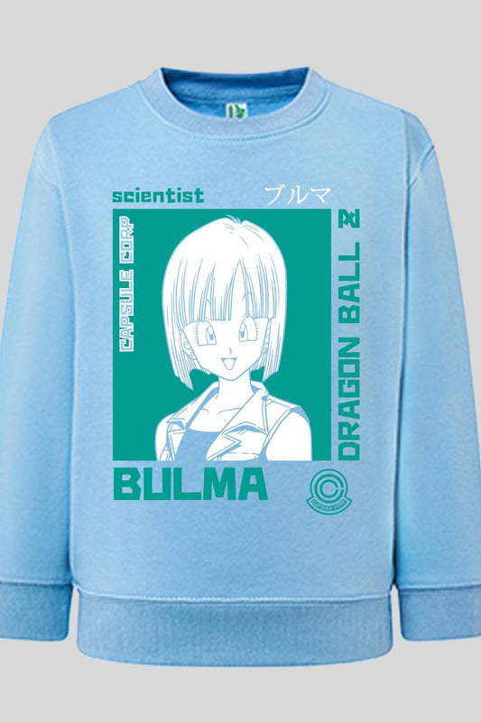 COULEUR:Bleu Ciel|Sweat Col Rond Garçon | Dragon BZ 8 Bleu Ciel