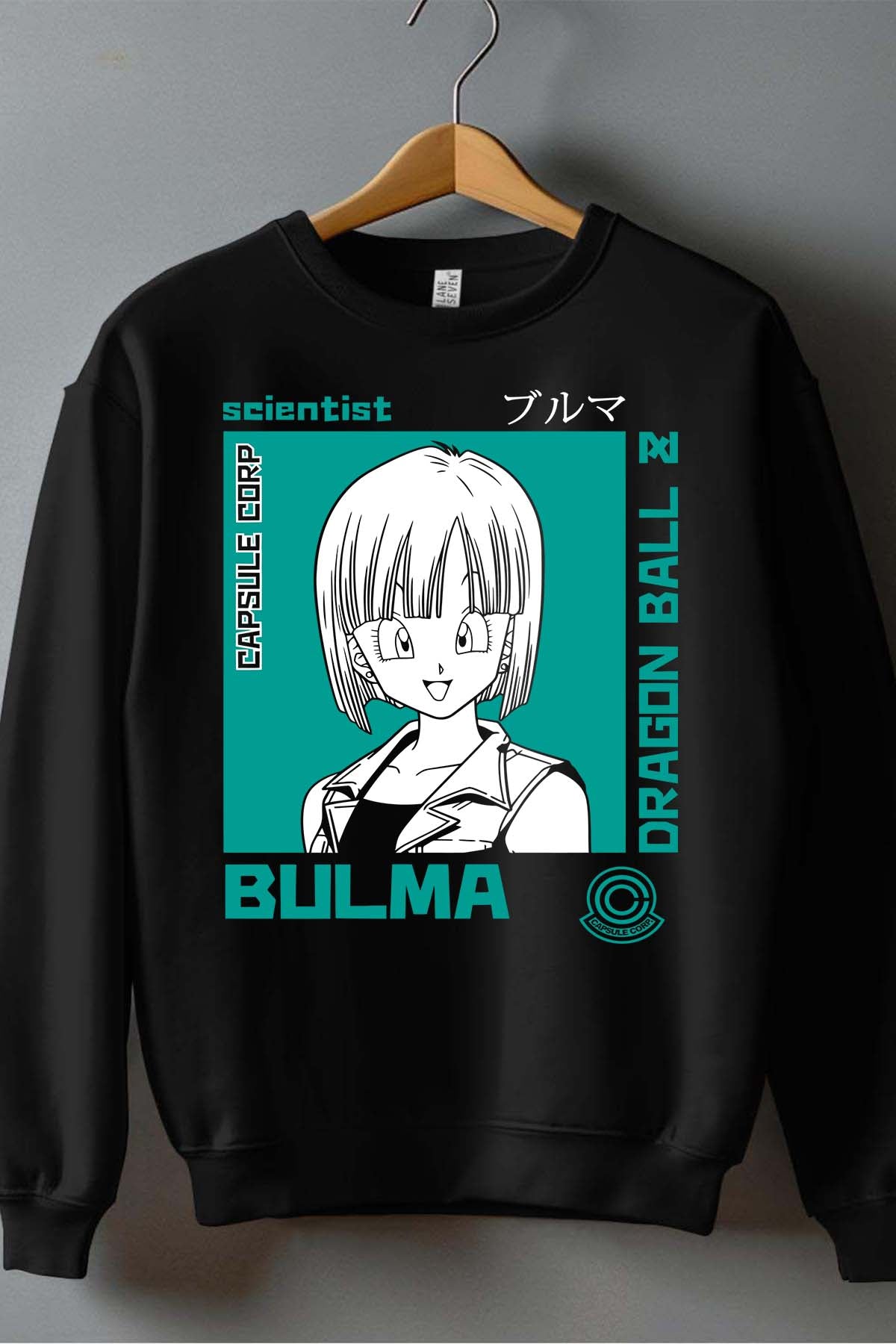 COULEUR:Noir|Sweat Col Rond Garçon | Dragon BZ 8 Noir