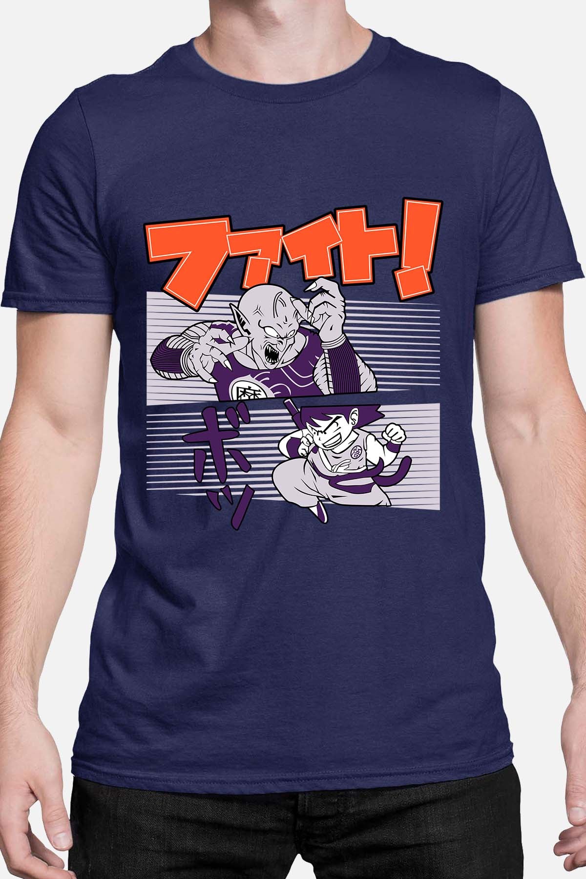 COULEUR:Marine|T-shirt Homme | Dragon BZ 9 Marine