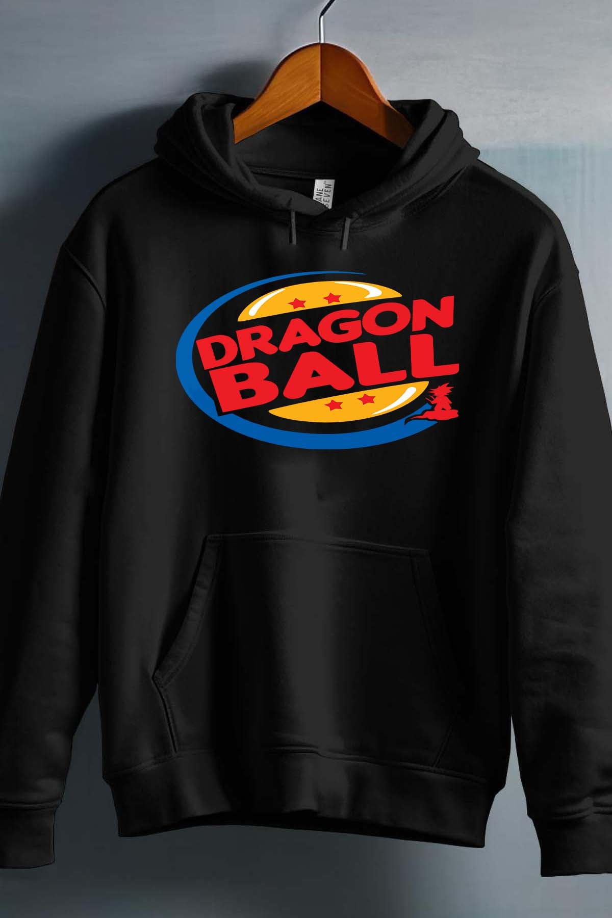 COULEUR:Noir|Sweat Capuche Homme | Dragon king Noir