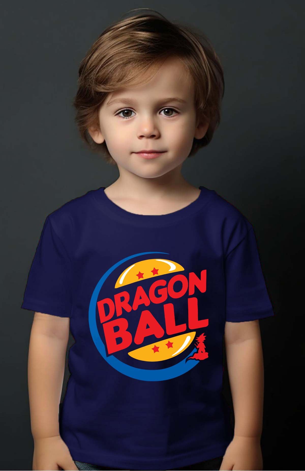 COULEUR:Marine|T-shirt Garçon | Dragon king Marine