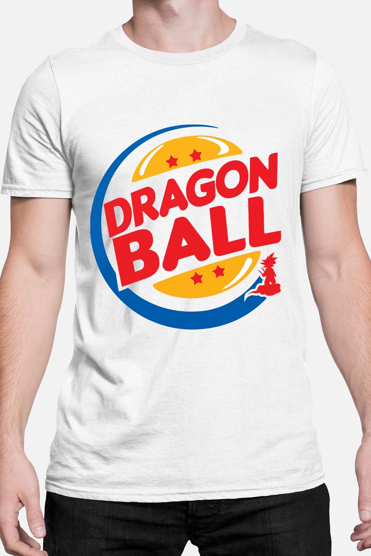 COULEUR:Blanc|T-shirt Homme | Dragon king Blanc