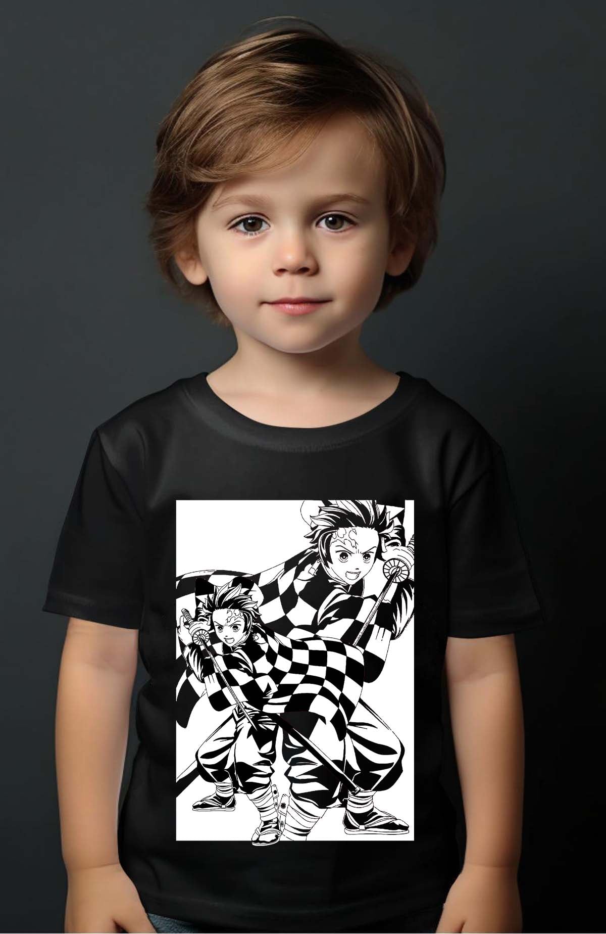 COULEUR:Noir|T-shirt Garçon | Esprit Carreau Noir