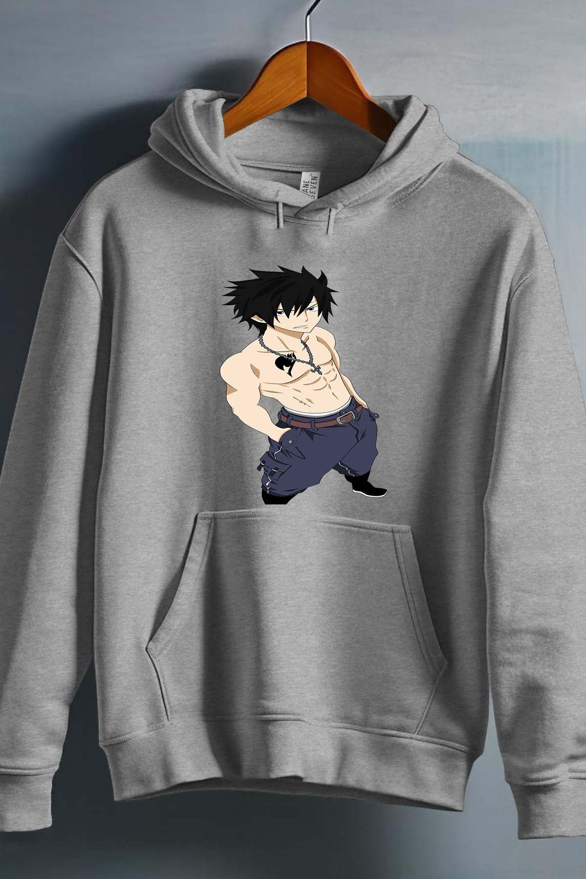 COULEUR:Gris|Sweat Capuche Garçon | Fary 13 Gris