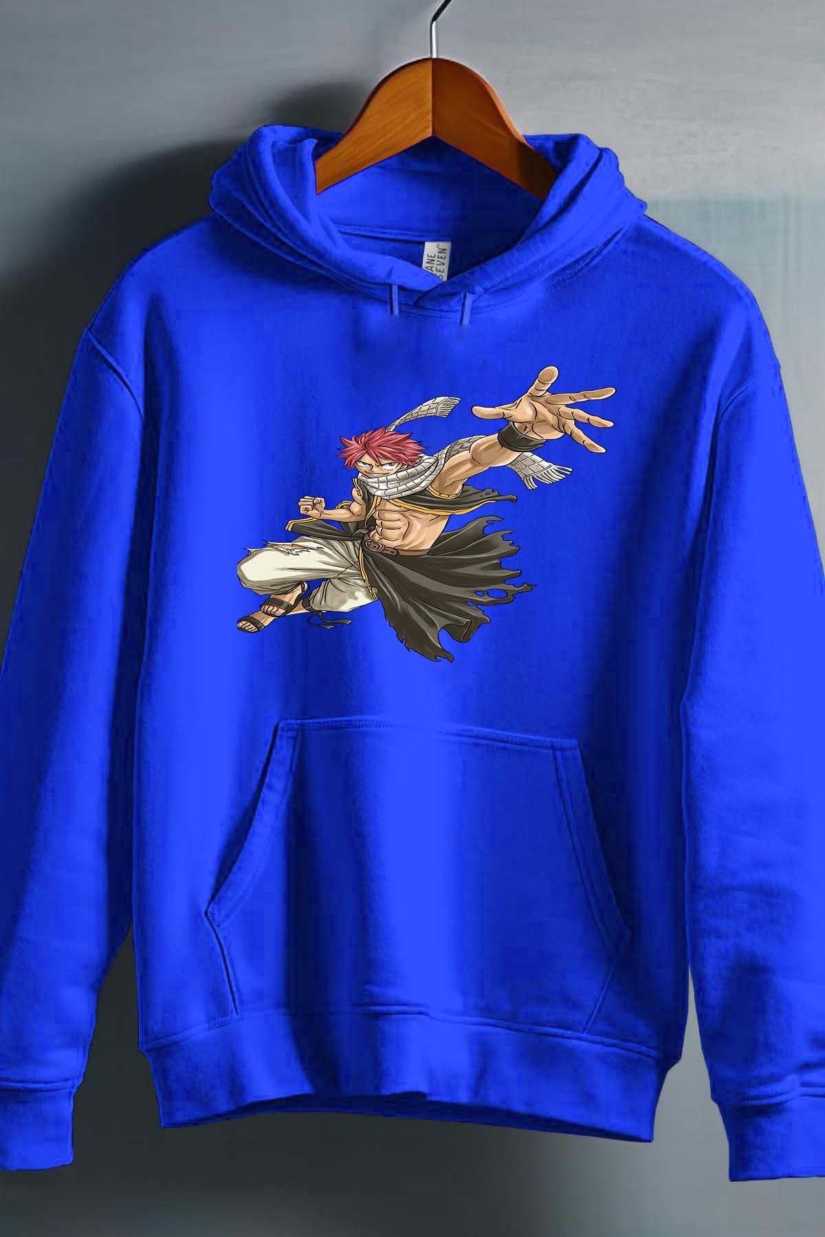 COULEUR:Bleu Roi|Sweat Capuche Garçon | Fary 14 Bleu Roi