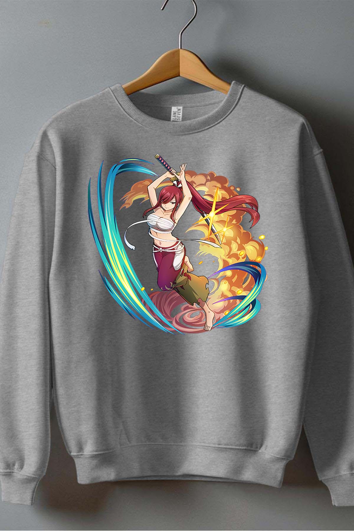 COULEUR:Gris|Sweat Col Rond Garçon | Fary 15 Gris