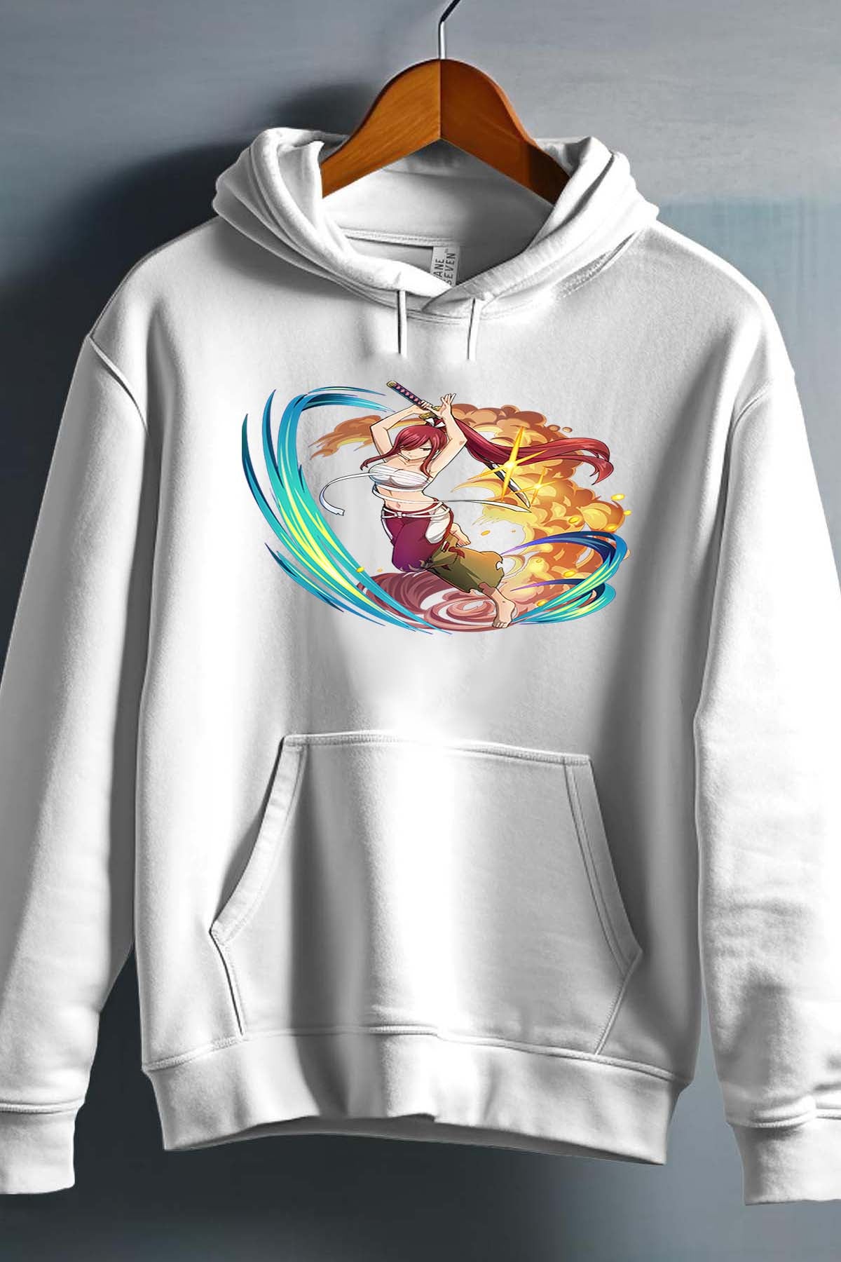 COULEUR:Blanc|Sweat Capuche Garçon | Fary 15 Blanc