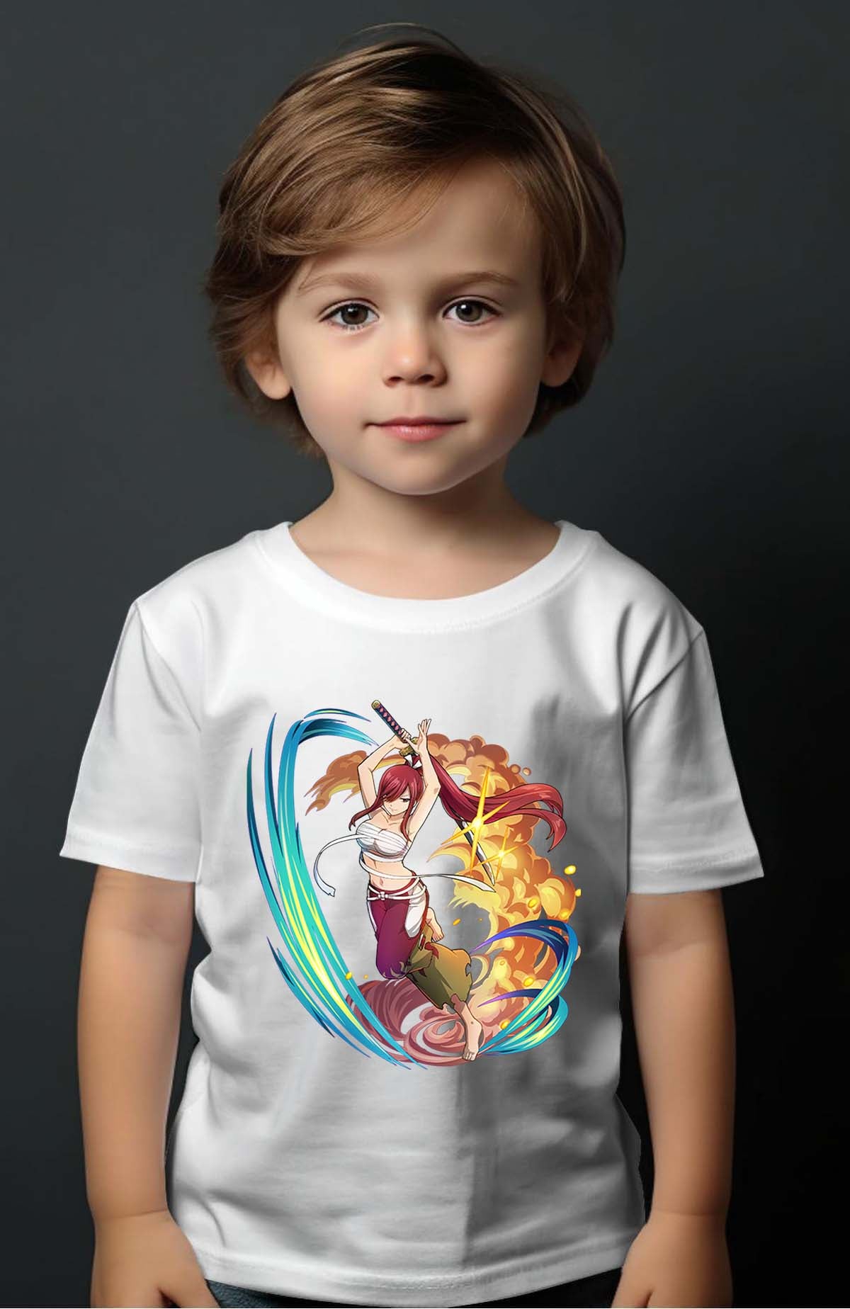 COULEUR:Blanc|T-shirt Garçon | Fary 15 Blanc