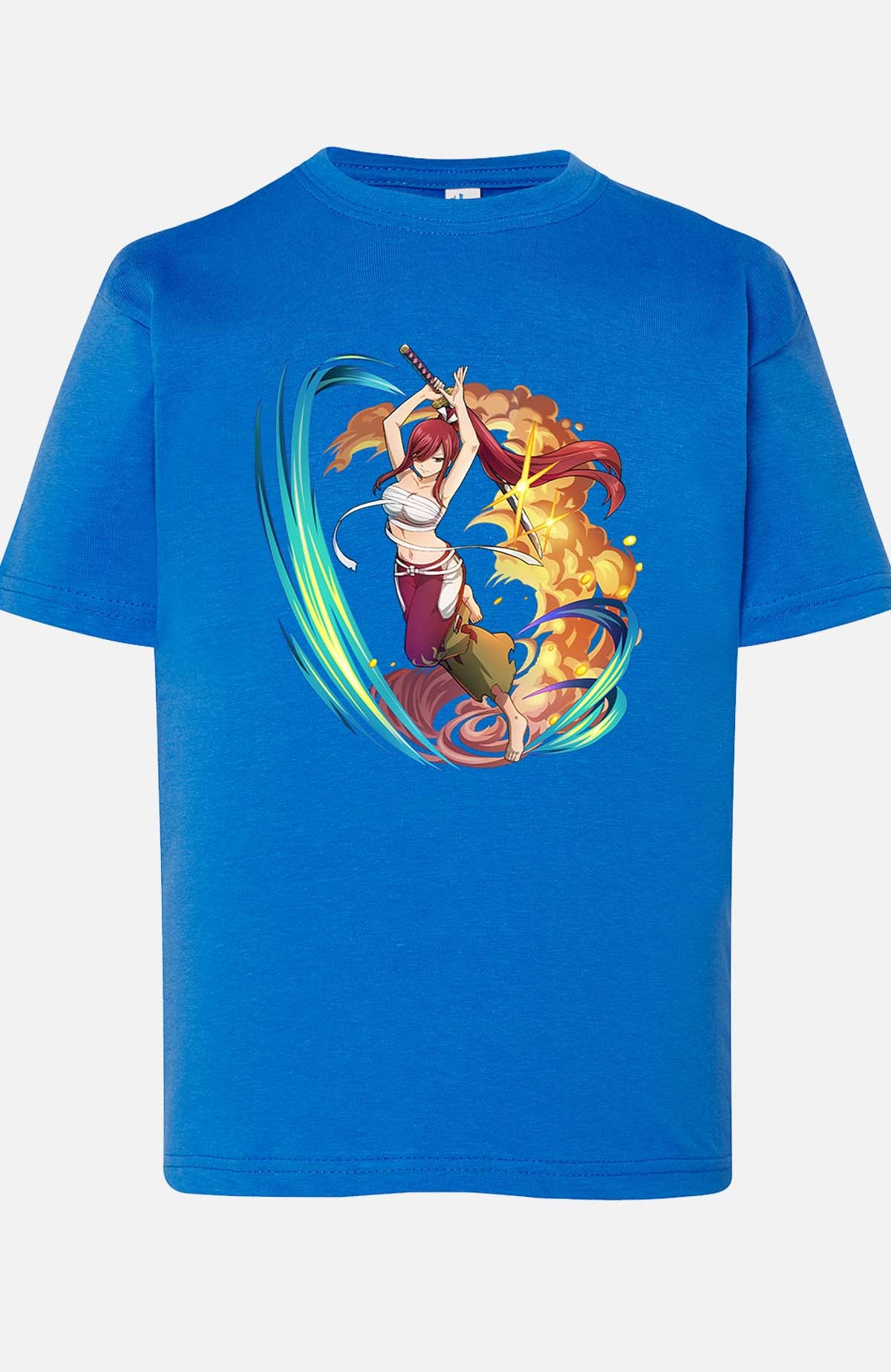 COULEUR:Bleu Roi|T-shirt Garçon | Fary 15 Bleu Roi