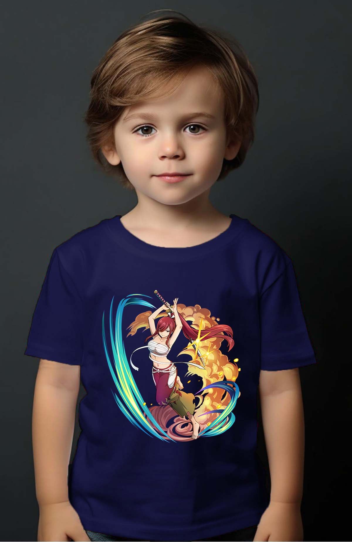 COULEUR:Marine|T-shirt Garçon | Fary 15 Marine