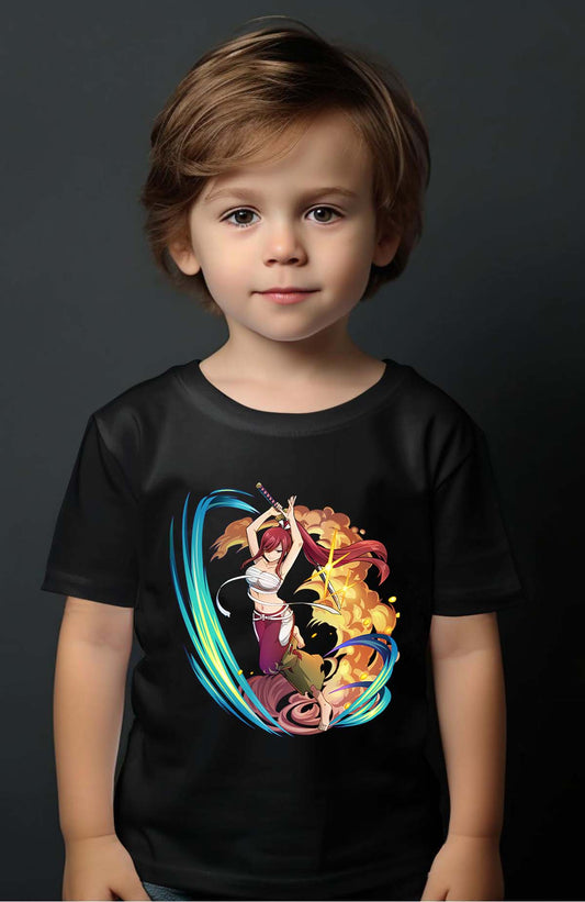 COULEUR:Noir|T-shirt Garçon | Fary 15 Noir