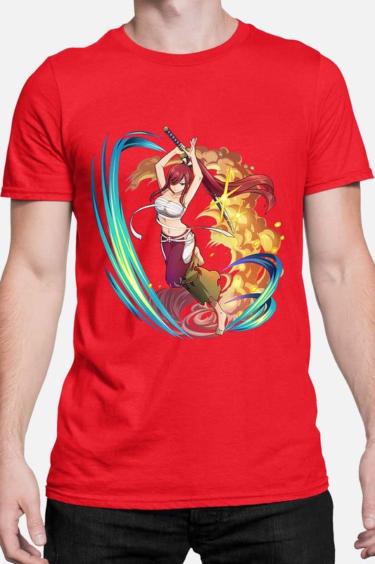 COULEUR:Rouge|T-shirt Homme | Fary 15 Rouge