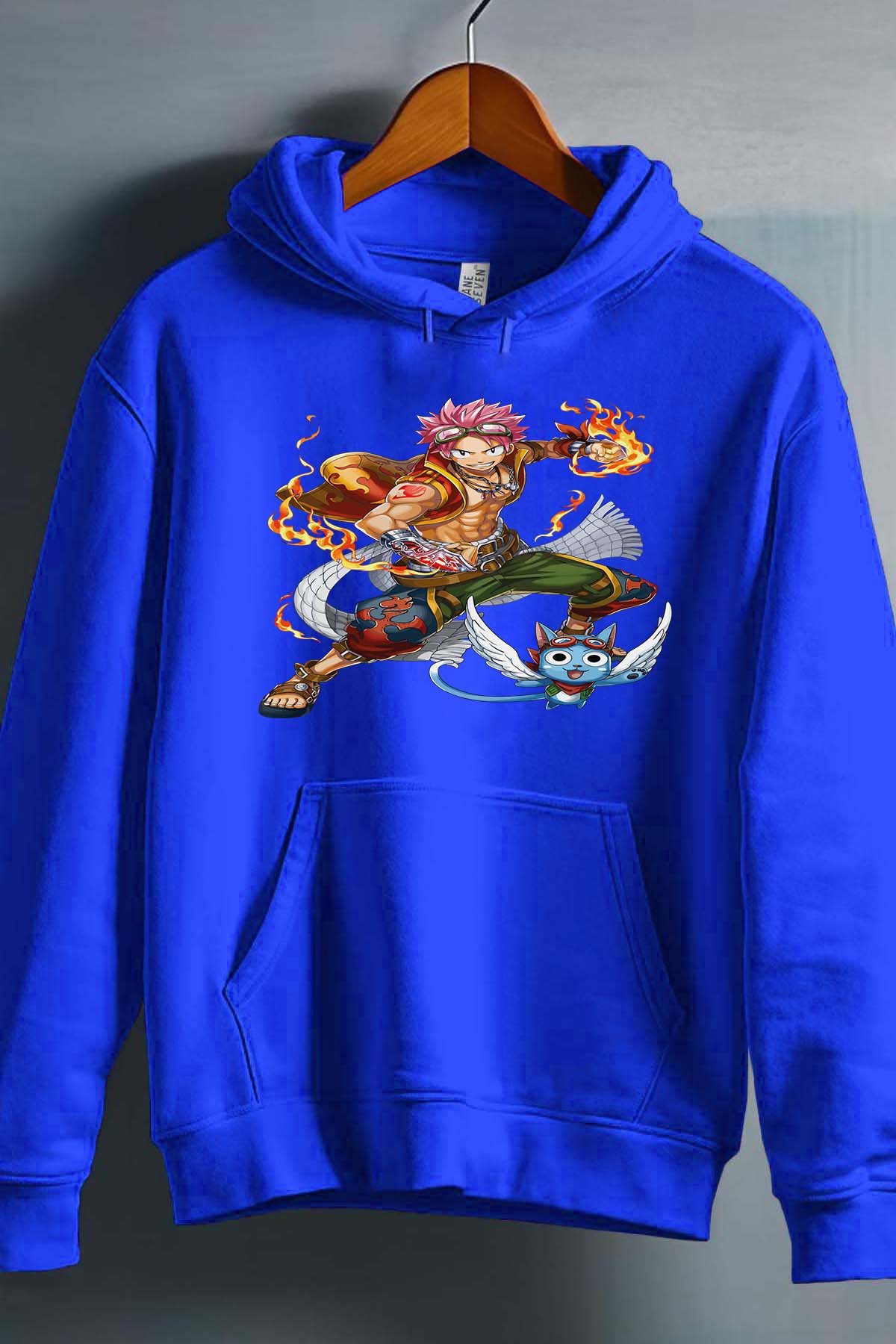 COULEUR:Bleu Roi|Sweat Capuche Garçon | Fary 2 Bleu Roi
