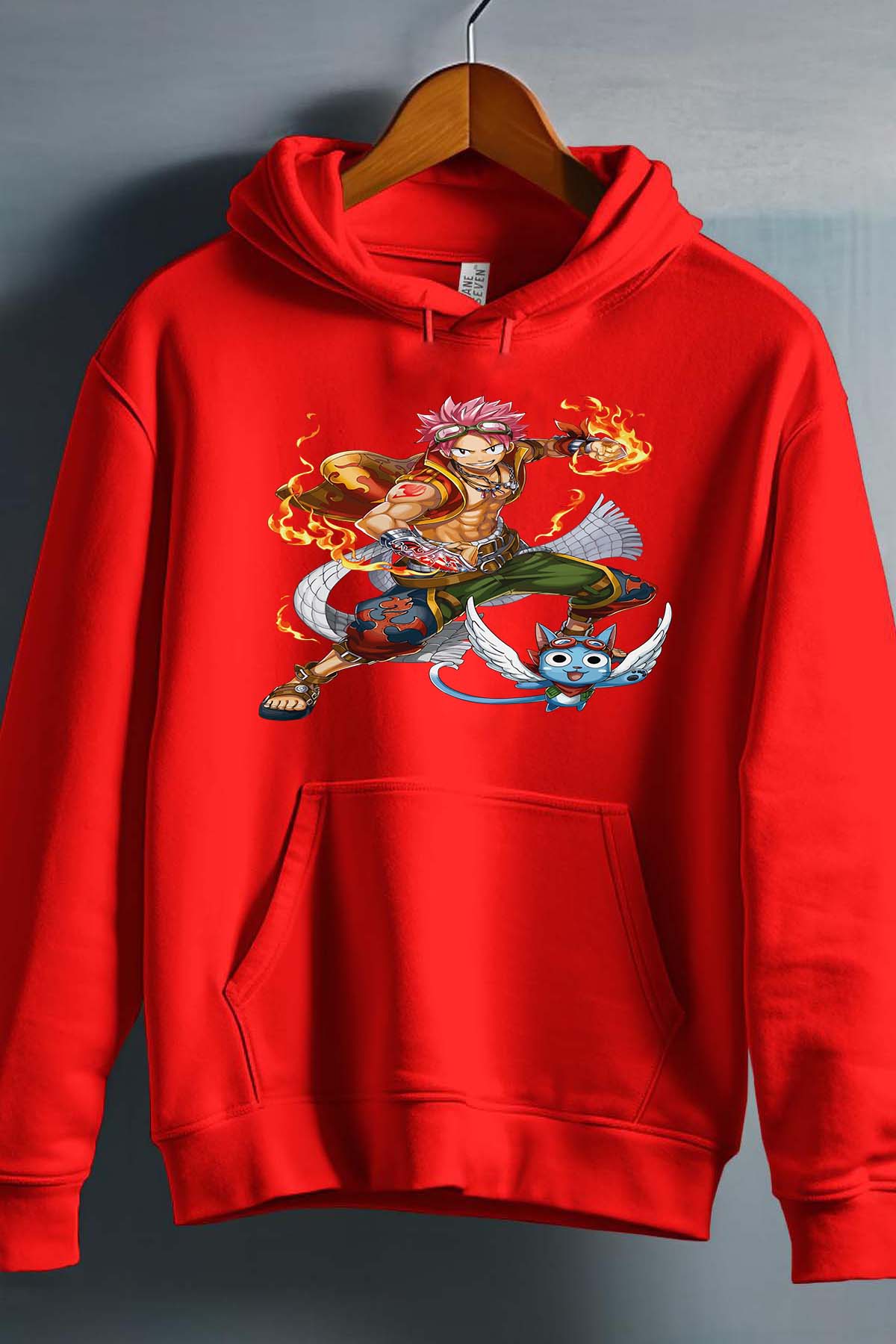 COULEUR:Rouge|Sweat Capuche Garçon | Fary 2 Rouge