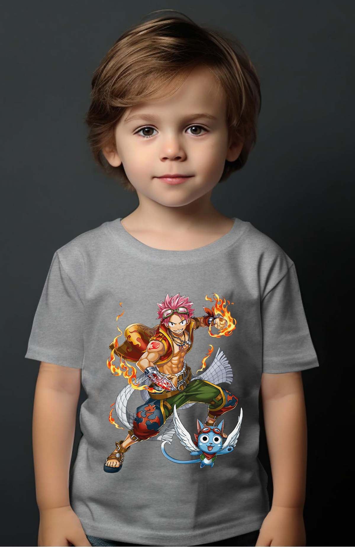 COULEUR:Gris|T-shirt Garçon | Fary 2 Gris