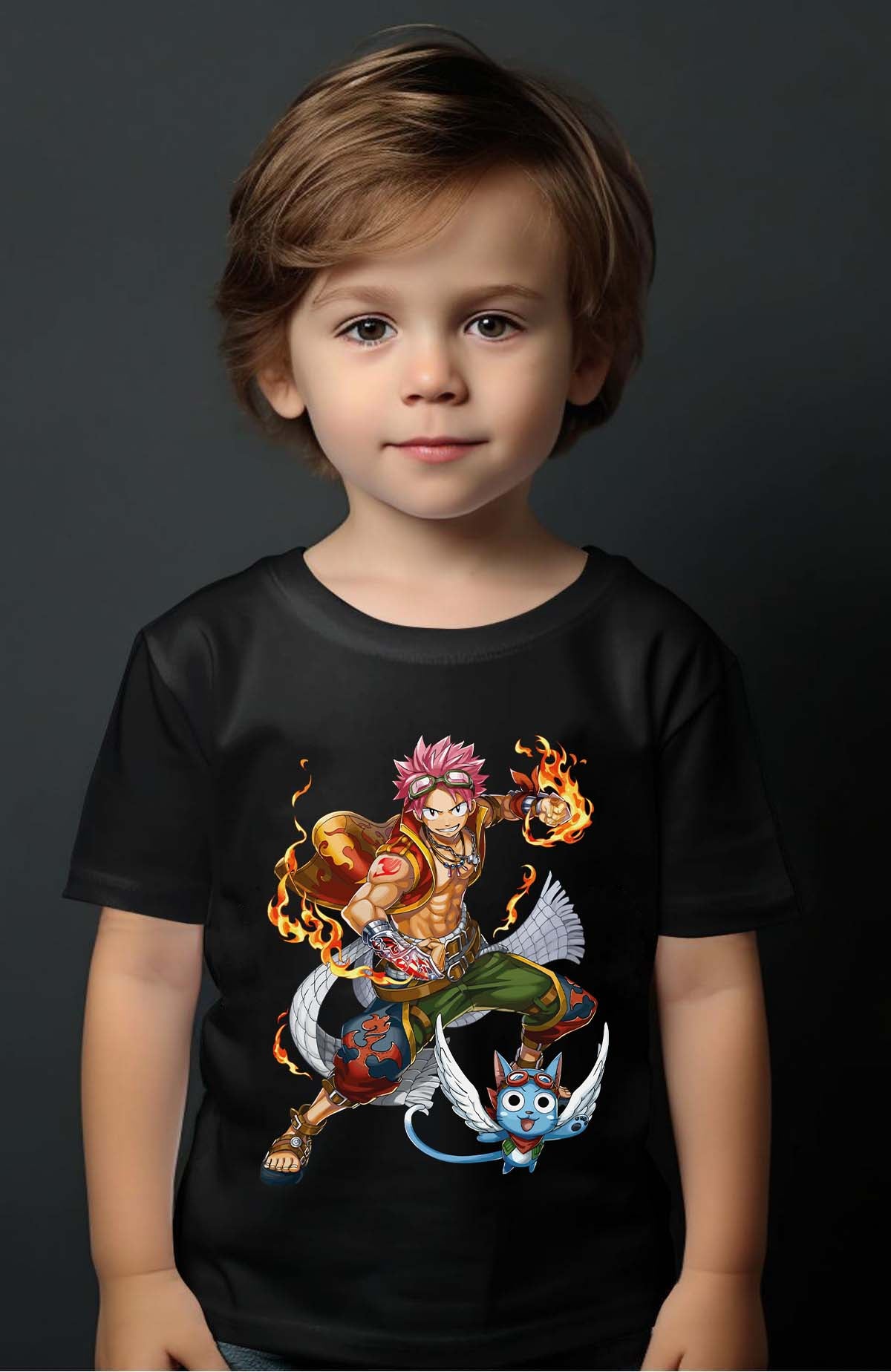 COULEUR:Noir|T-shirt Garçon | Fary 2 Noir