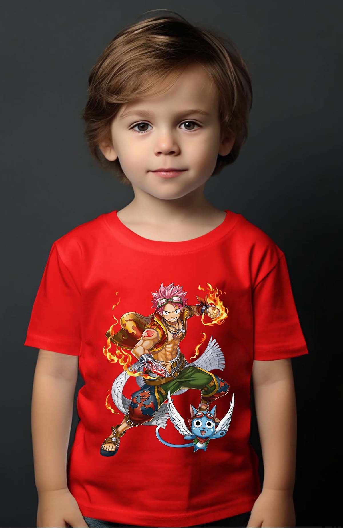 COULEUR:Rouge|T-shirt Garçon | Fary 2 Rouge