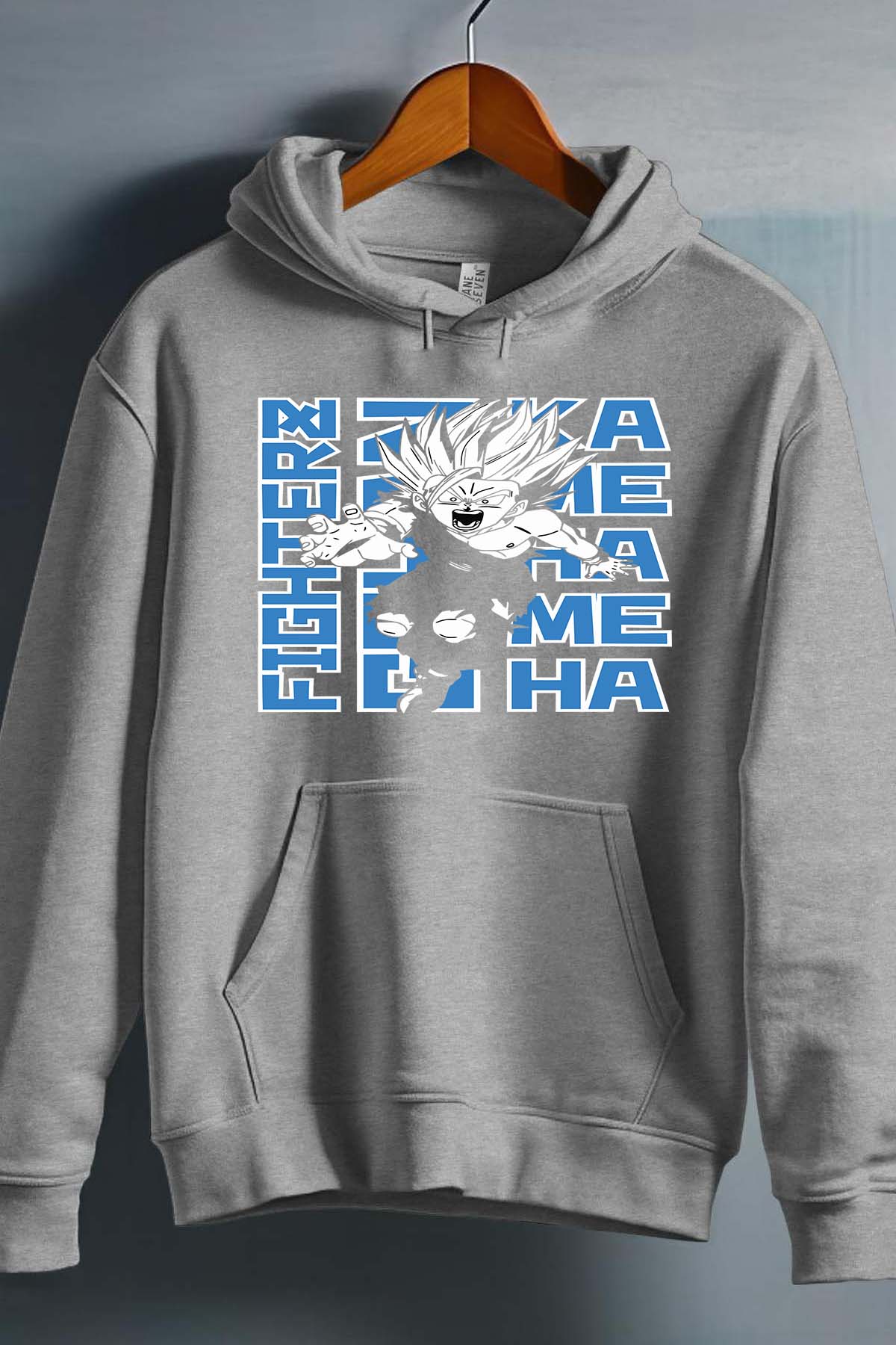 COULEUR:Gris|Sweat Capuche Homme | Fighterz Gris