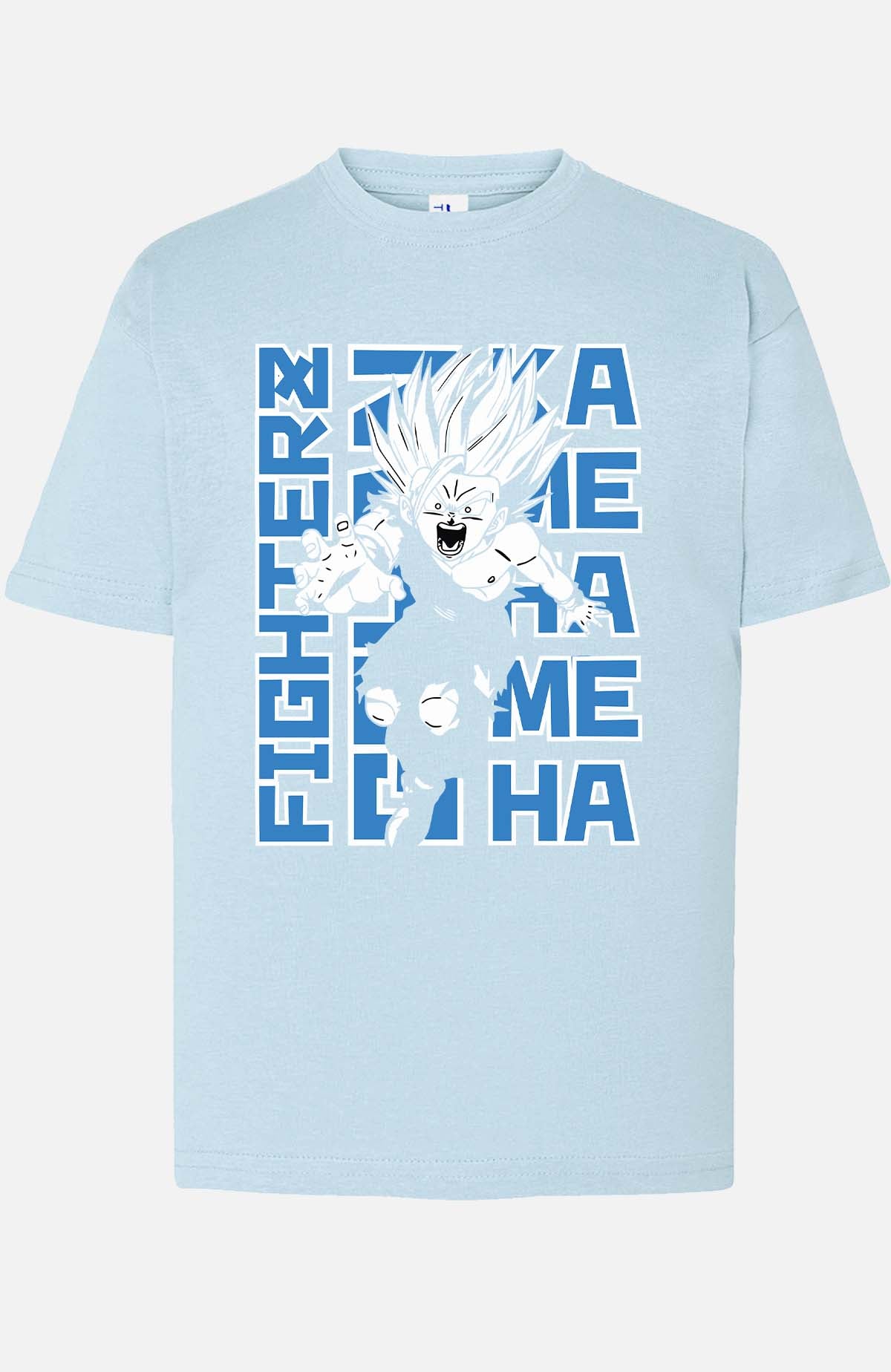 COULEUR:Bleu Ciel|T-shirt Garçon | Fighterz Bleu Ciel