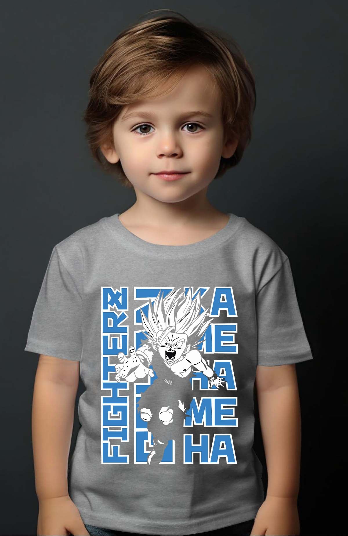 COULEUR:Gris|T-shirt Garçon | Fighterz Gris