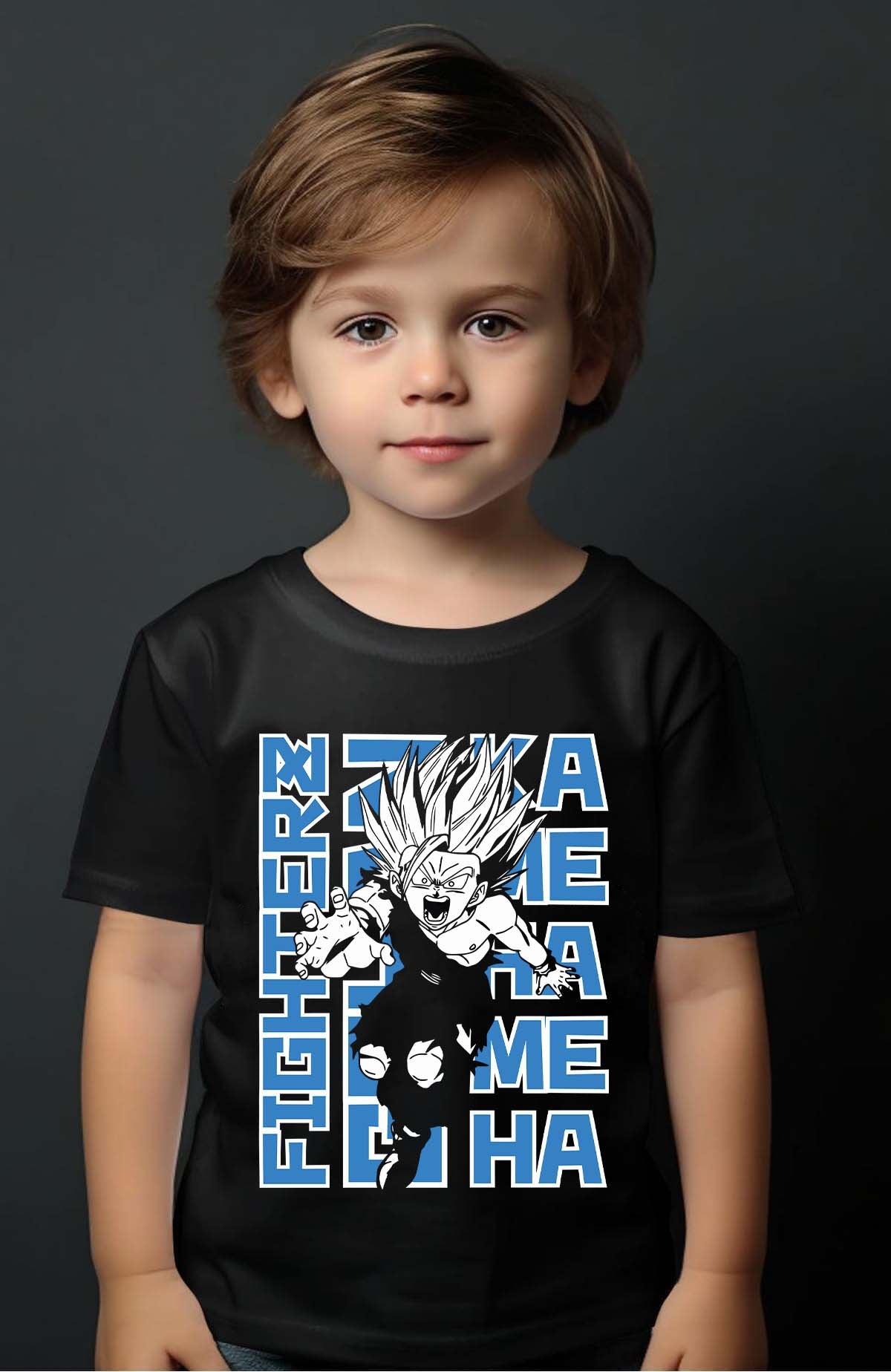 COULEUR:Noir|T-shirt Garçon | Fighterz Noir