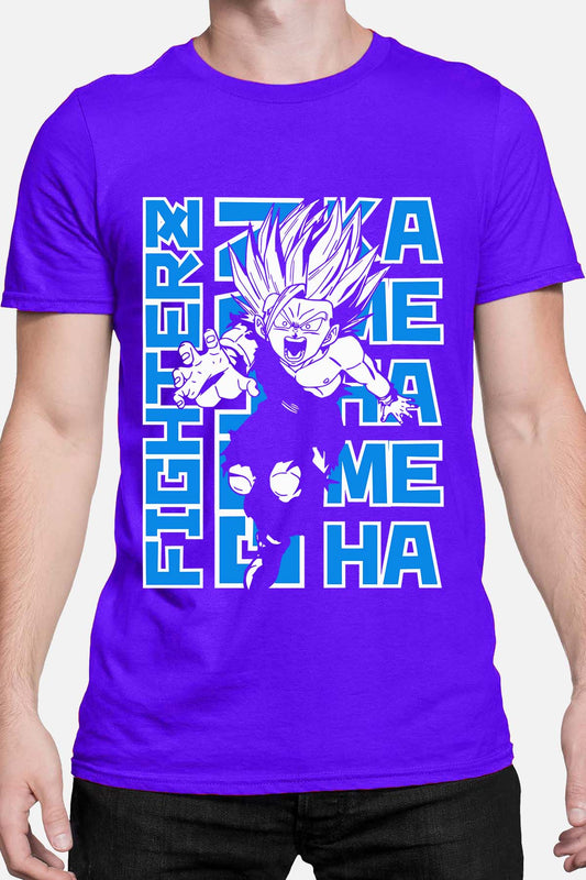 COULEUR:Bleu Roi|T-shirt Homme | Fighterz Bleu Roi