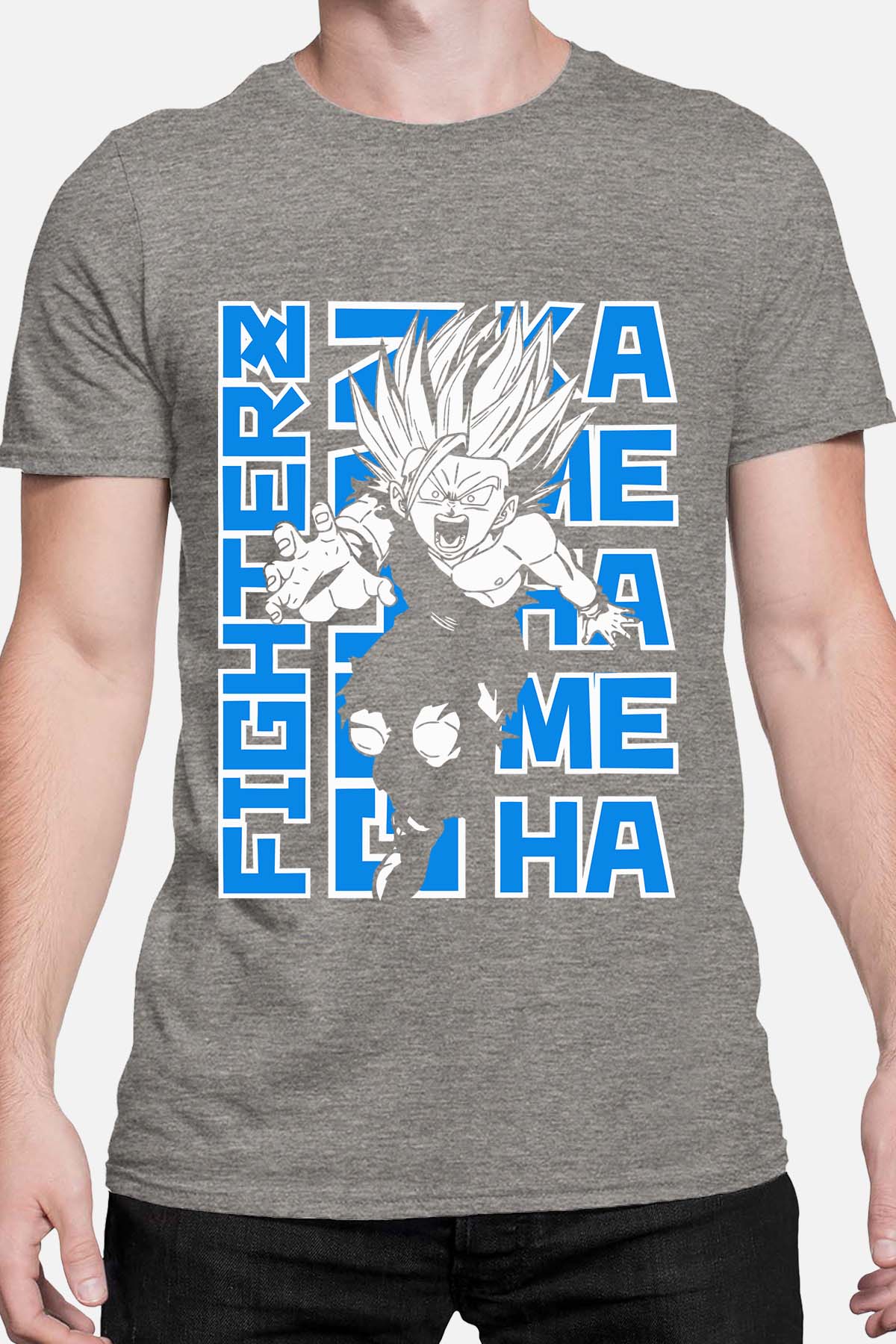 COULEUR:Gris|T-shirt Homme | Fighterz Gris