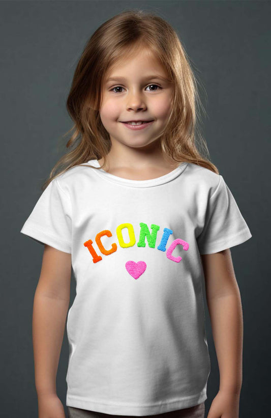 T-shirt Fille | Iconic color