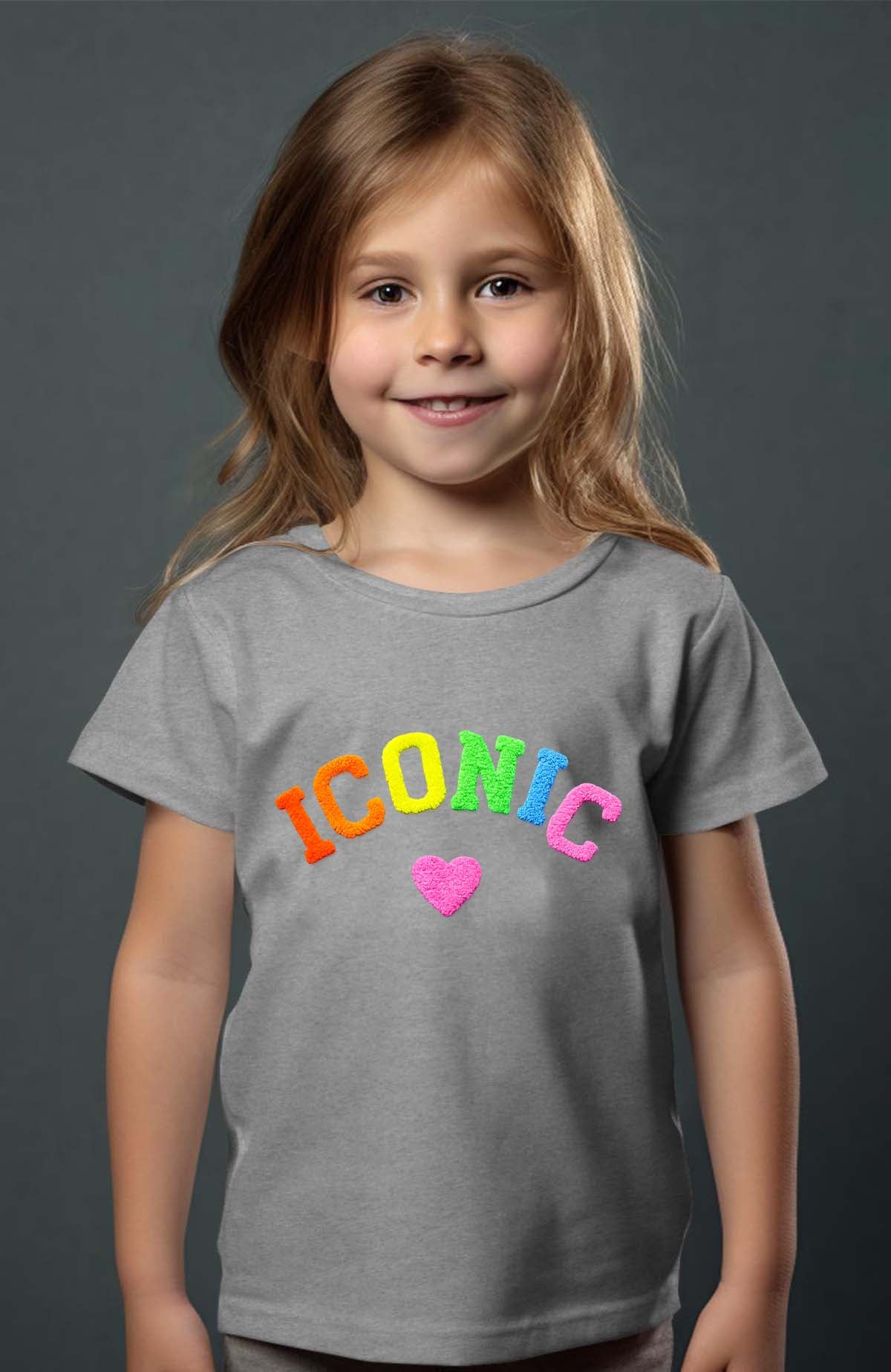T-shirt Fille | Iconic color