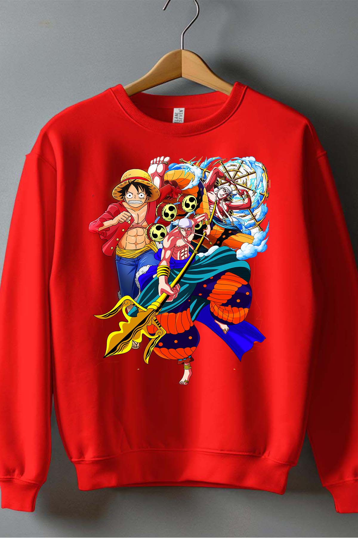 COULEUR:Rouge|Sweat Col Rond Garçon | Inero Go Rouge
