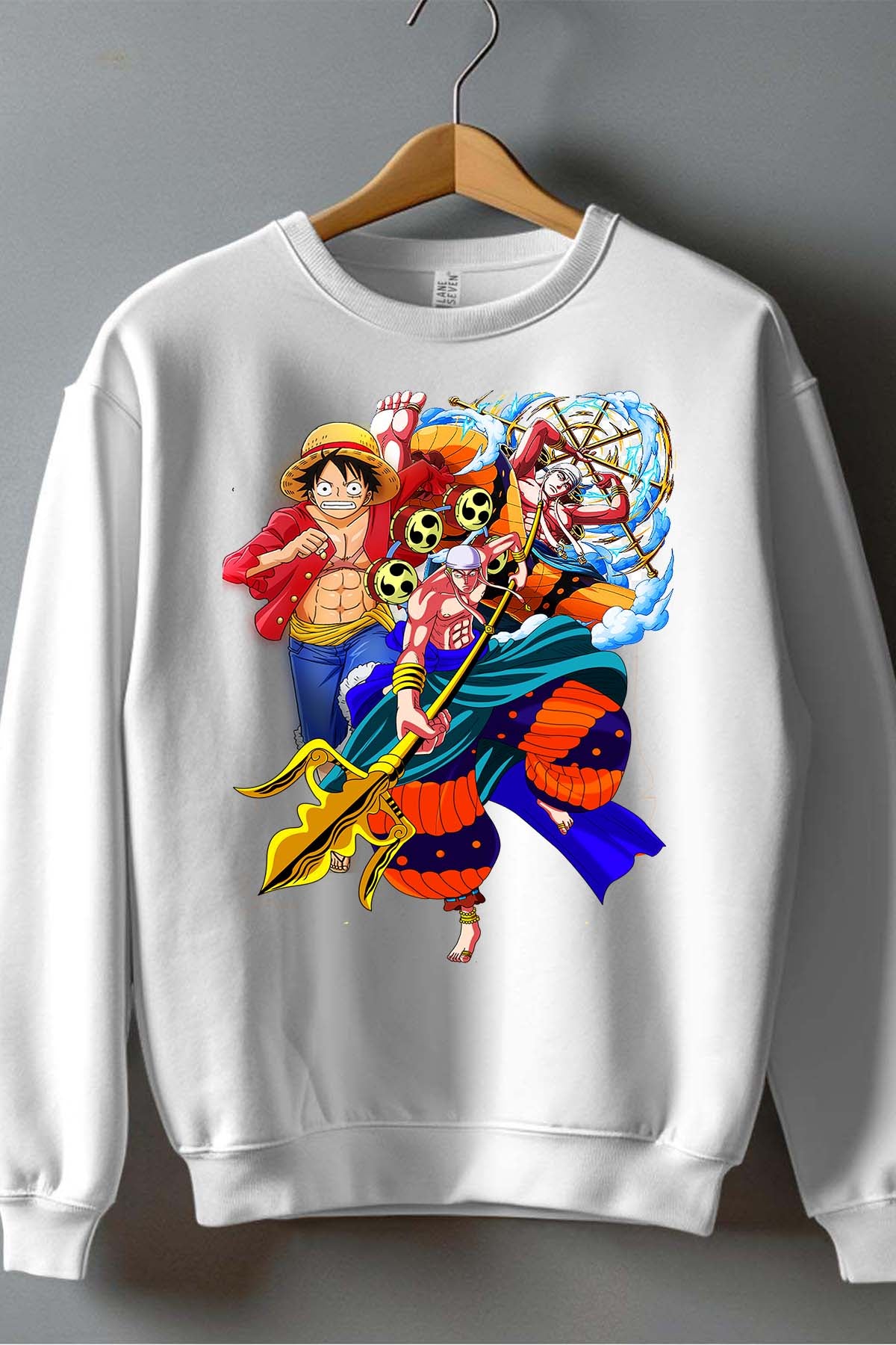 COULEUR:Blanc|Sweat Col Rond Homme | Inero Go Blanc
