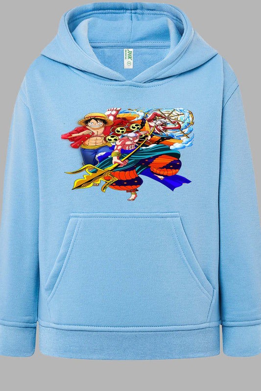 COULEUR:Bleu Ciel|Sweat Capuche Homme | Inero Go Bleu Ciel