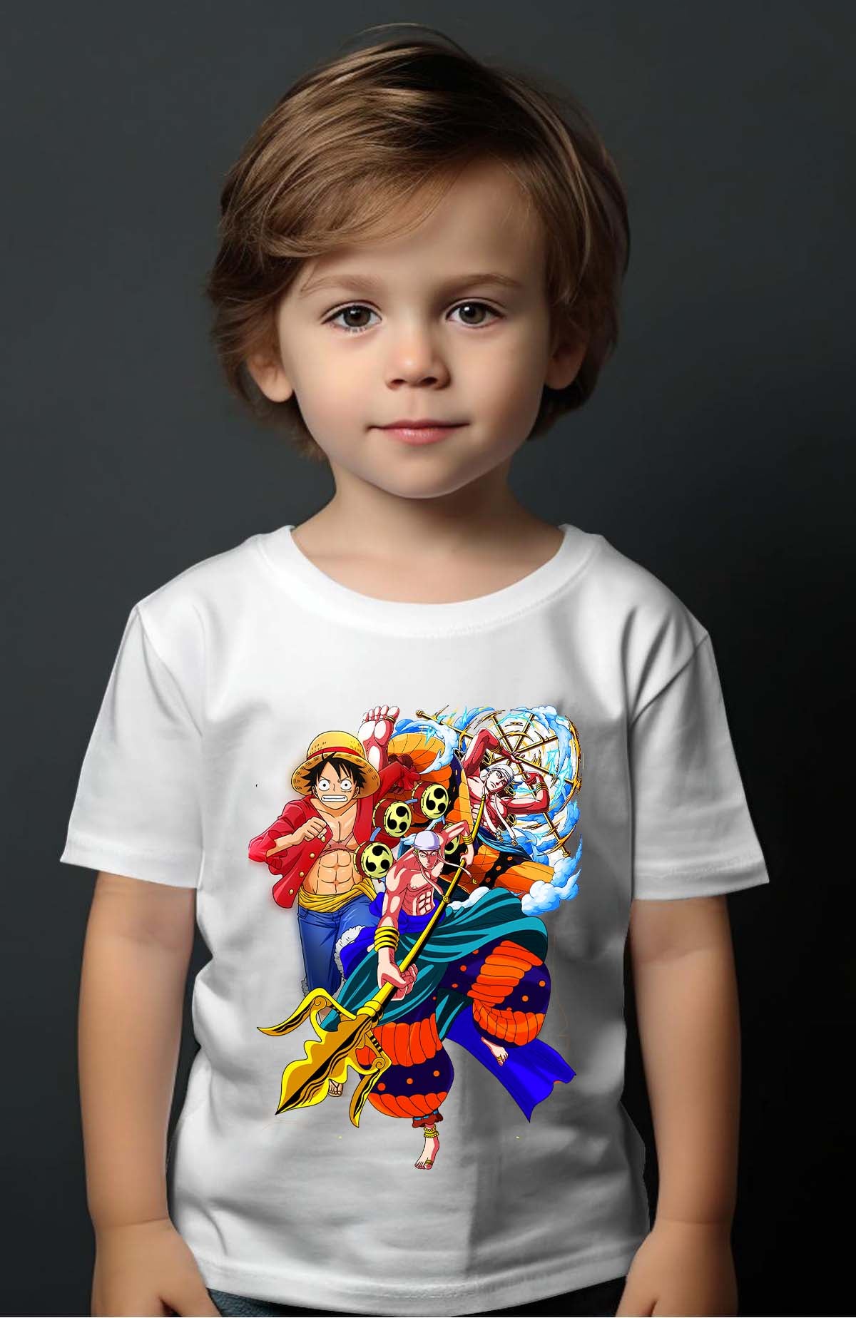 COULEUR:Blanc|T-shirt Garçon | Inero Go Blanc