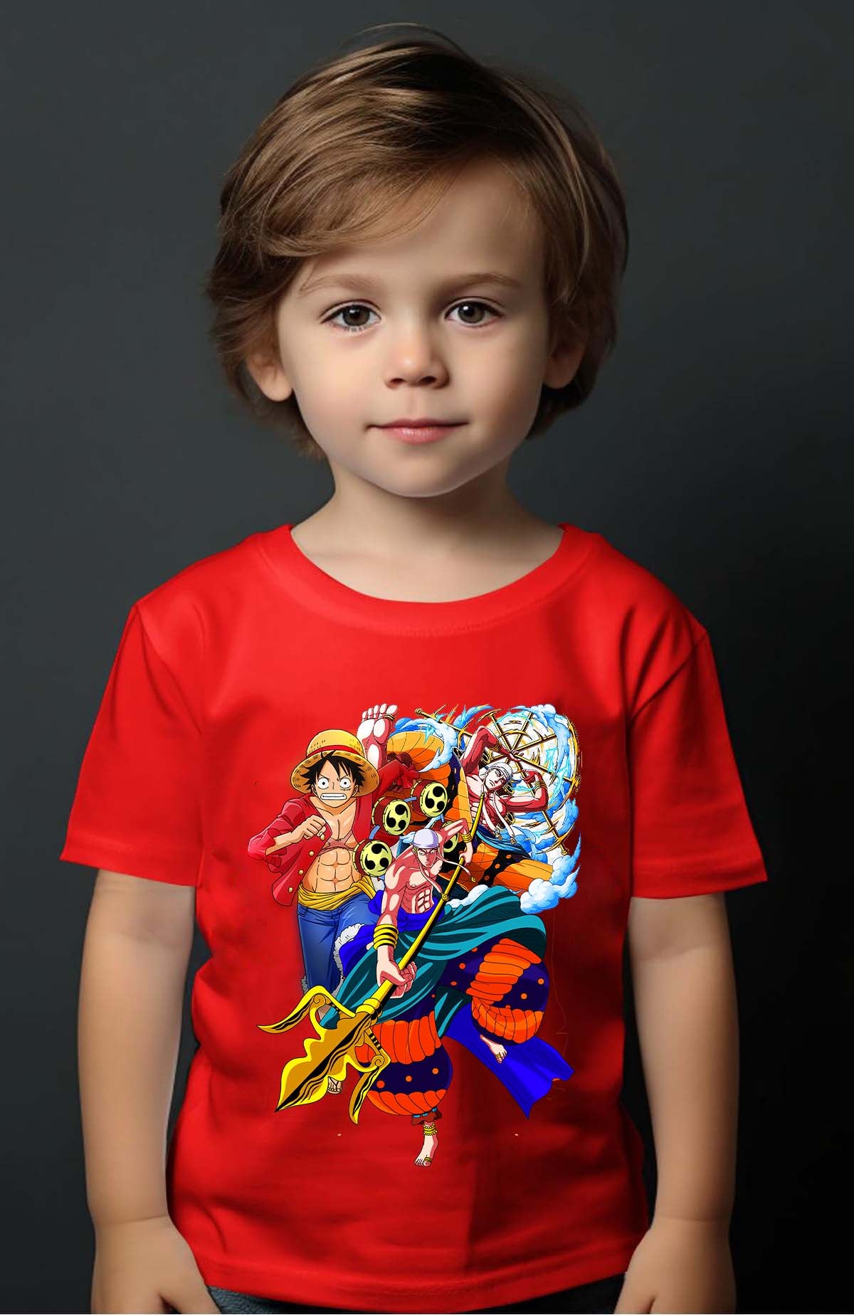 COULEUR:Rouge|T-shirt Garçon | Inero Go Rouge