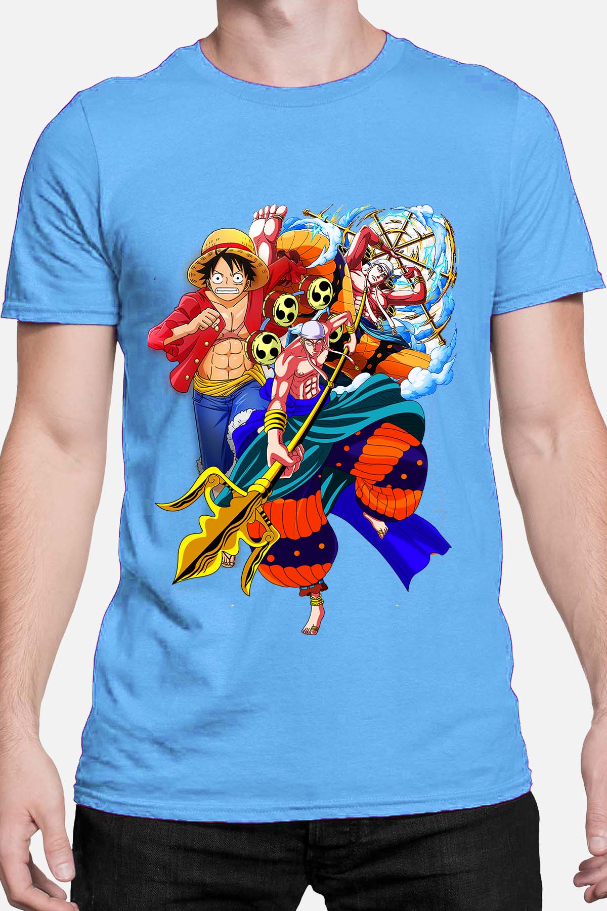 COULEUR:Bleu Ciel|T-shirt Homme | Inero Go Bleu Ciel