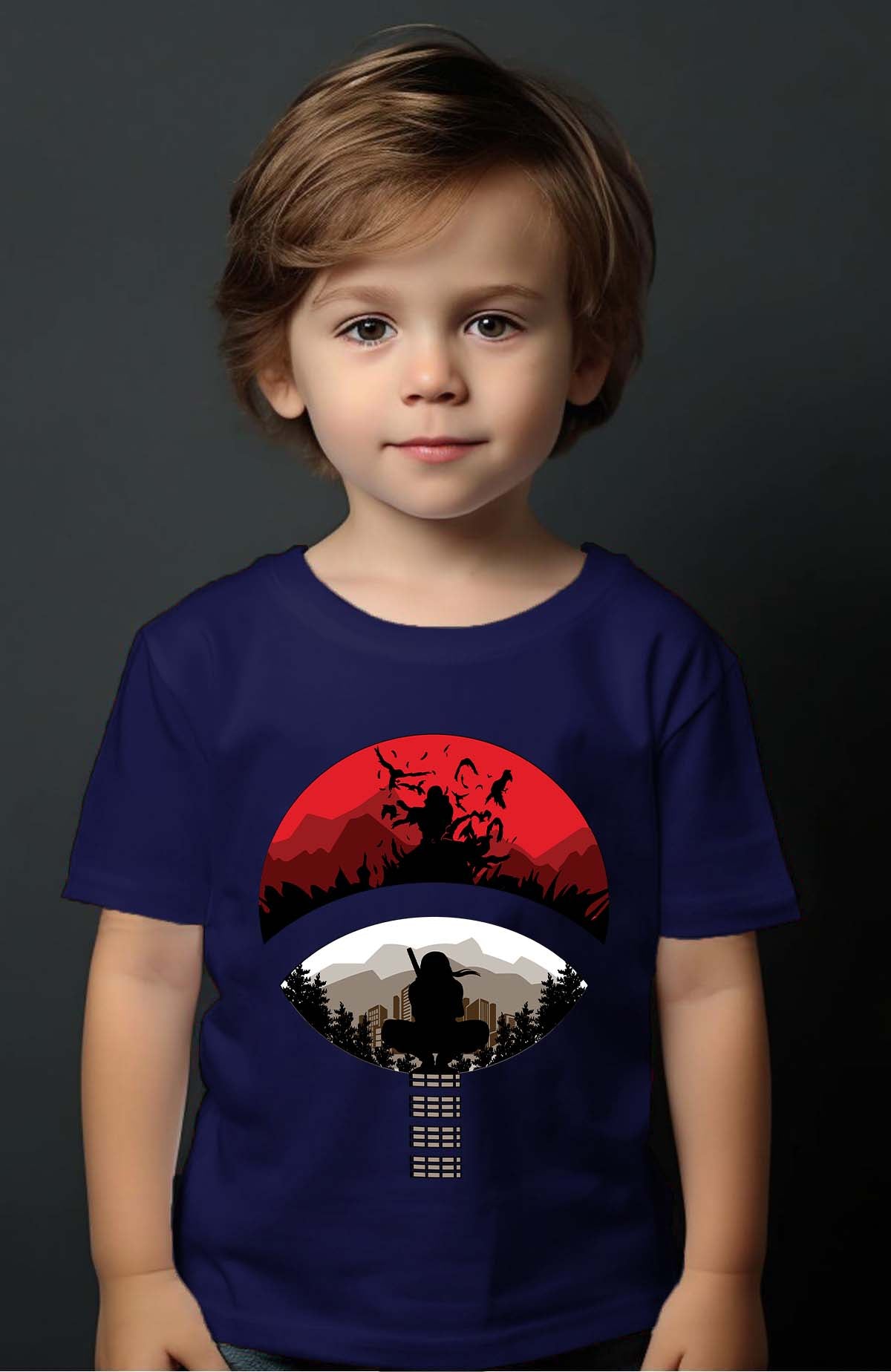 COULEUR:Marine|T-shirt Garçon | Its naruto Marine