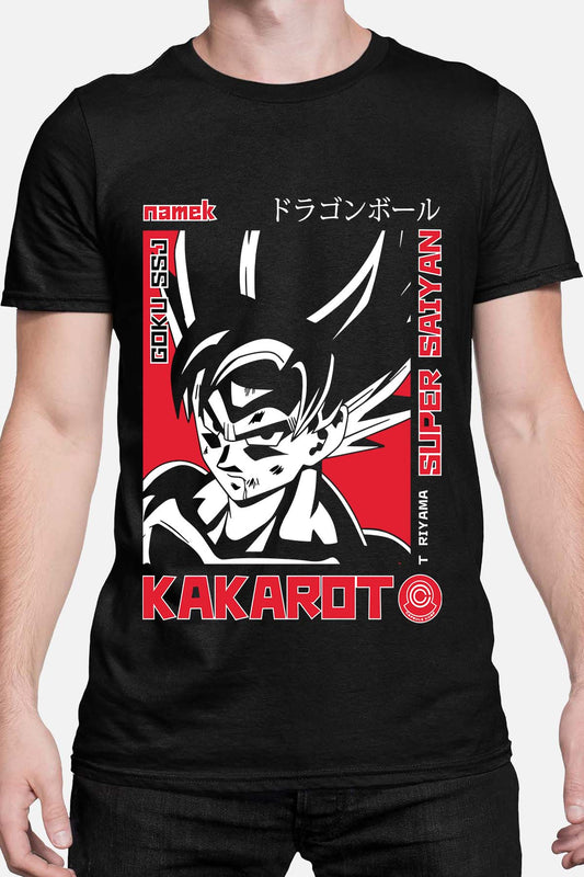 COULEUR:Noir|T-shirt Homme | Kakarot Super Noir
