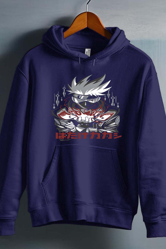 COULEUR:Marine|Sweat Capuche Garçon | Kakashi Hatake 1 Marine