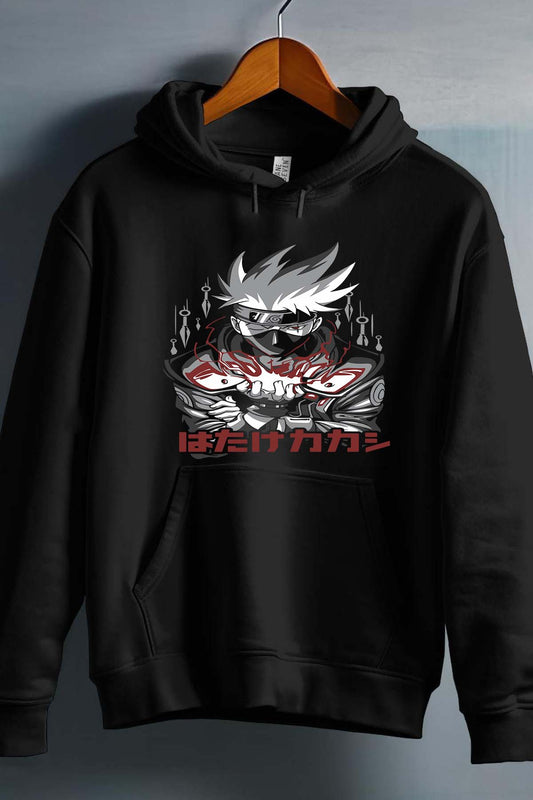 COULEUR:Noir|Sweat Capuche Garçon | Kakashi Hatake 1 Noir