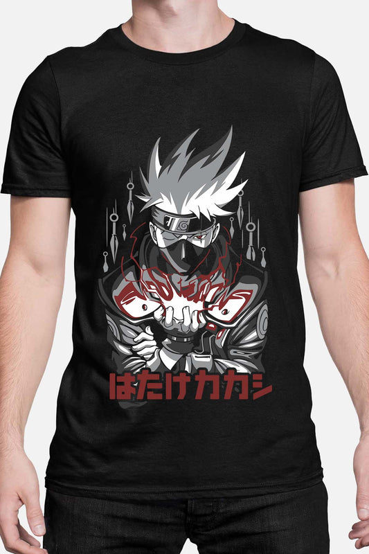 COULEUR:Noir|T-shirt Homme | Kakashi Hatake 1 Noir