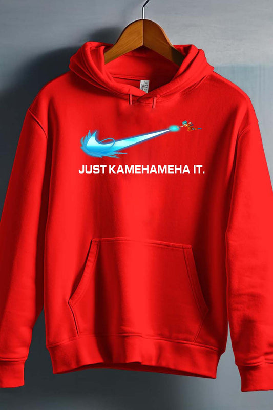 COULEUR:Rouge|Sweat Capuche Garçon | Kamehameha It Rouge