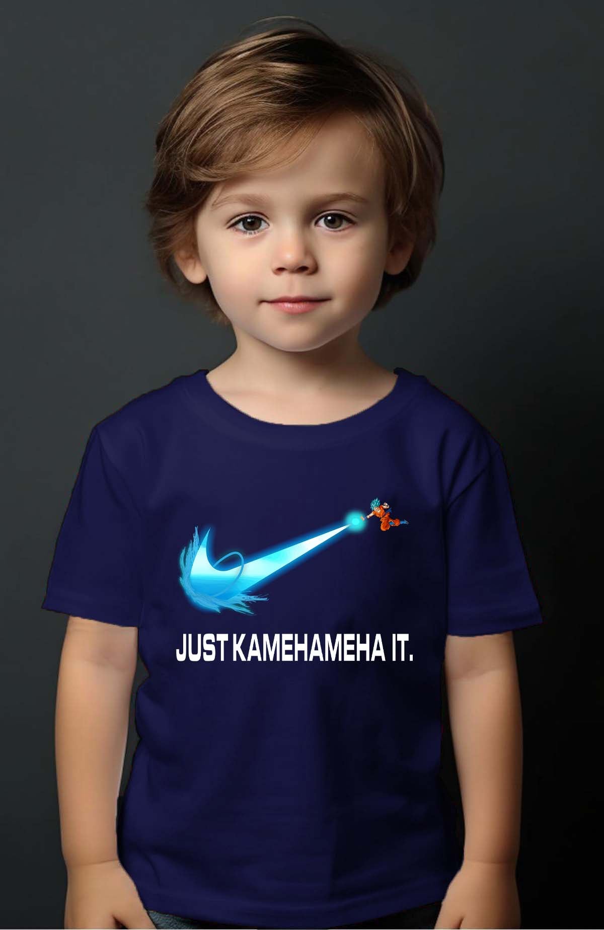 COULEUR:Marine|T-shirt Garçon | Kamehameha It Marine