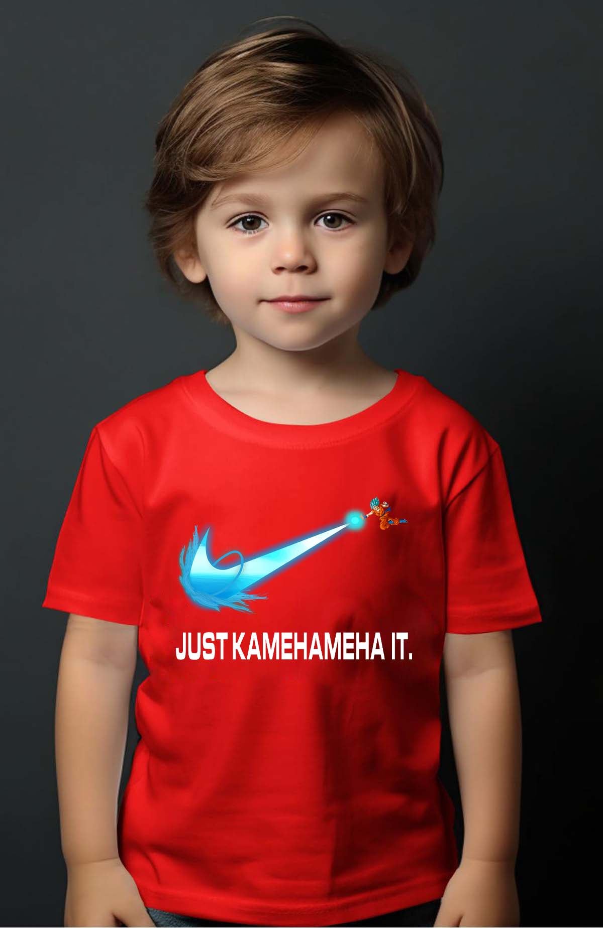 COULEUR:Rouge|T-shirt Garçon | Kamehameha It Rouge
