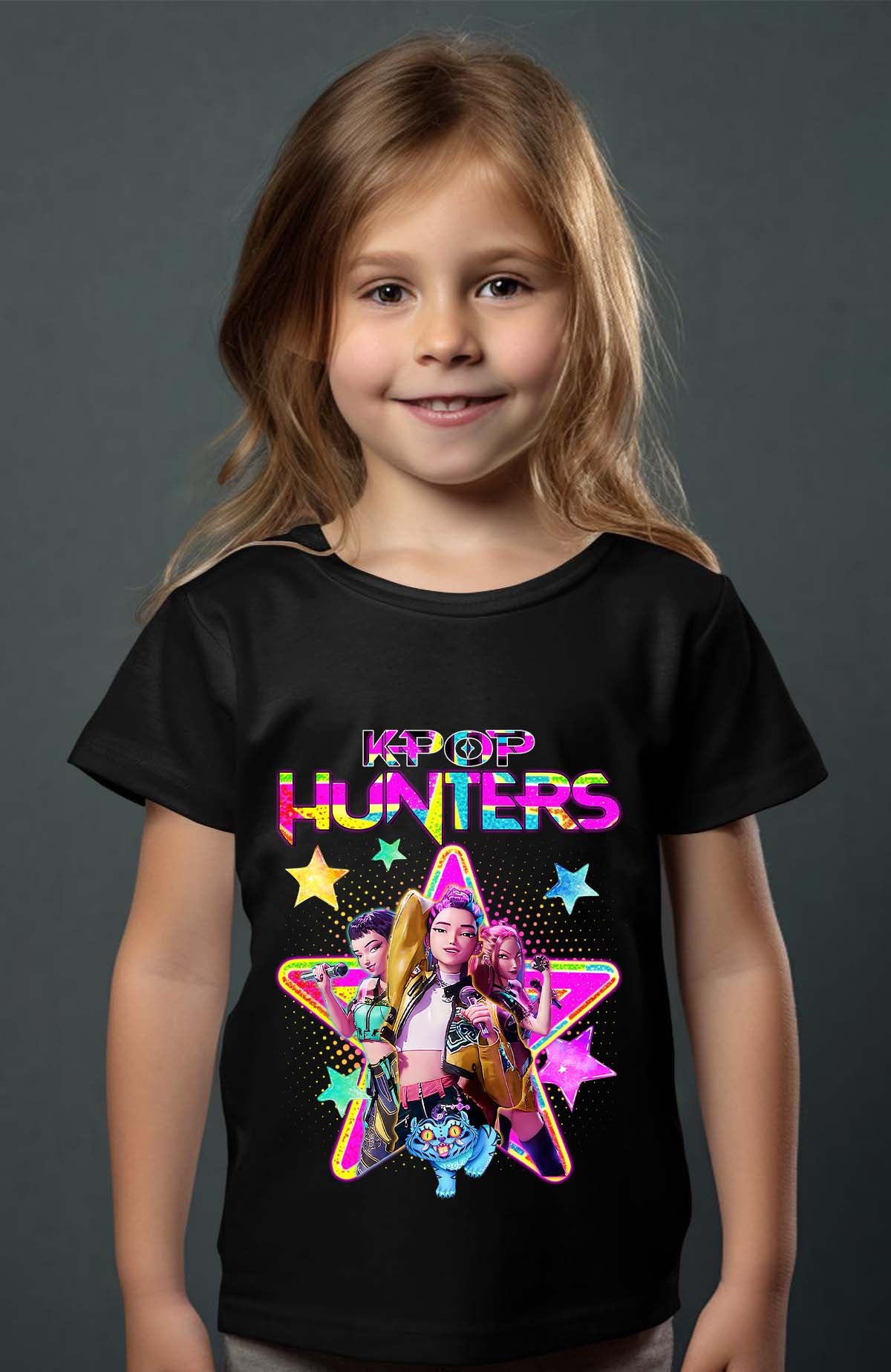 T-shirt Fille | Kpop Hunters
