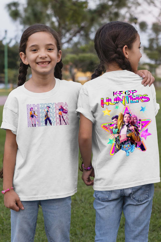 T-shirt Fille | Kpop Hunters Dos