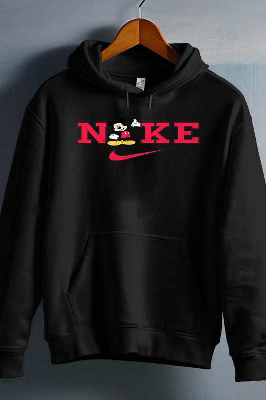 COULEUR:Noir|Sweat Capuche Fille | Mickey NKE Noir