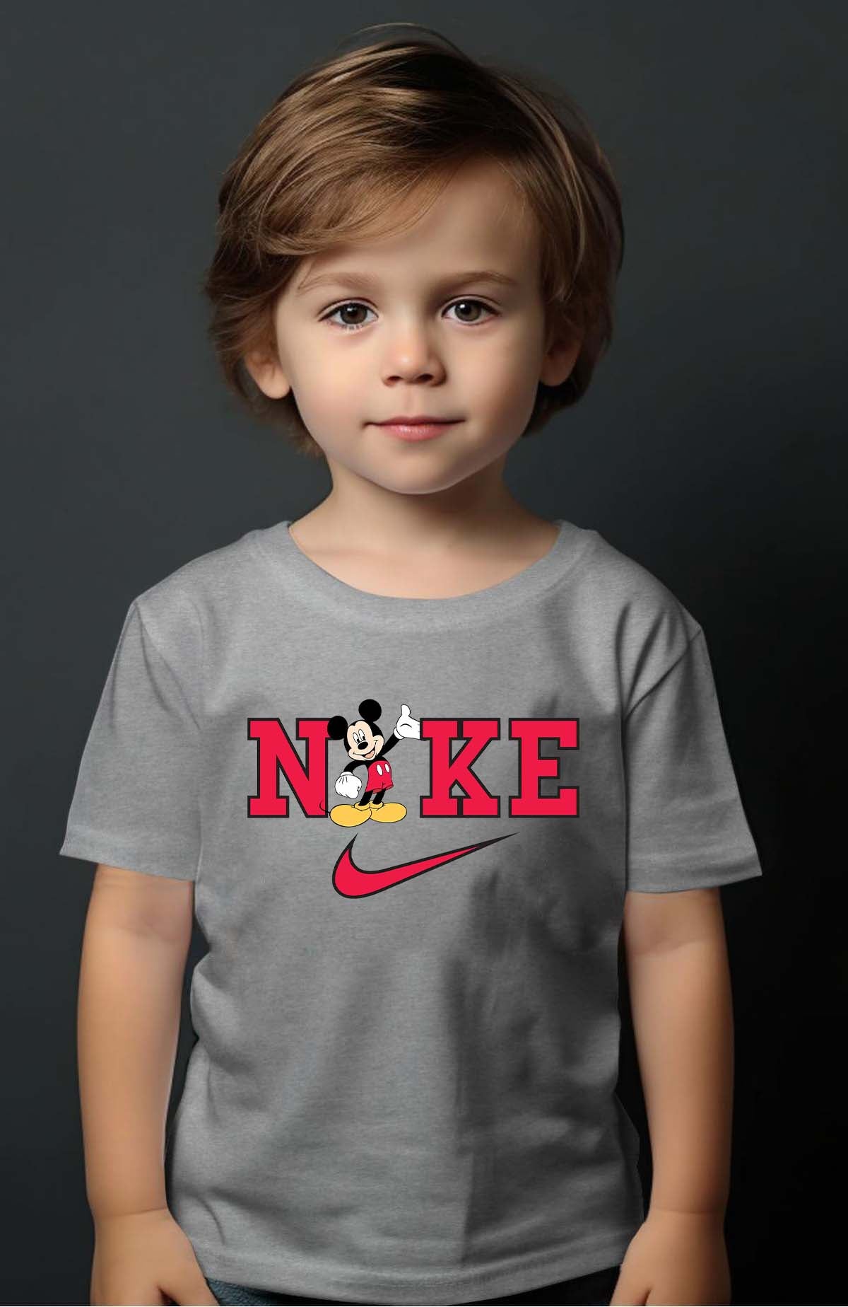 COULEUR:Gris|T-shirt Garçon | Mickey NKE Gris